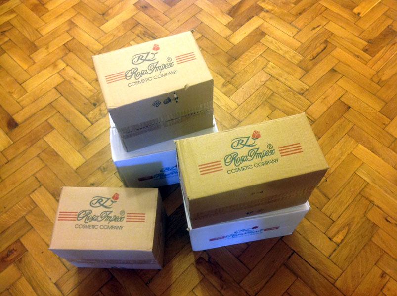 Presents from Roza Impex cosmetic company for the young men in “House of opportunity” programme