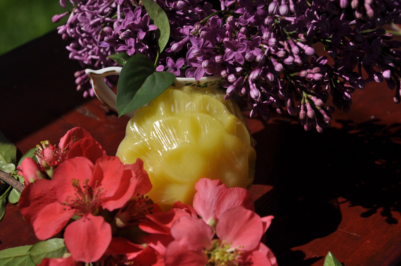 Our soaps in the flower boutique Fiore