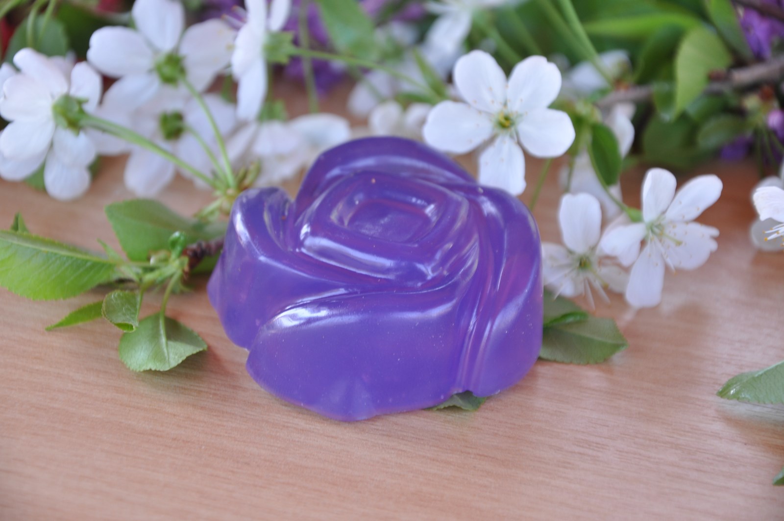 Our soaps in the flower boutique Fiore