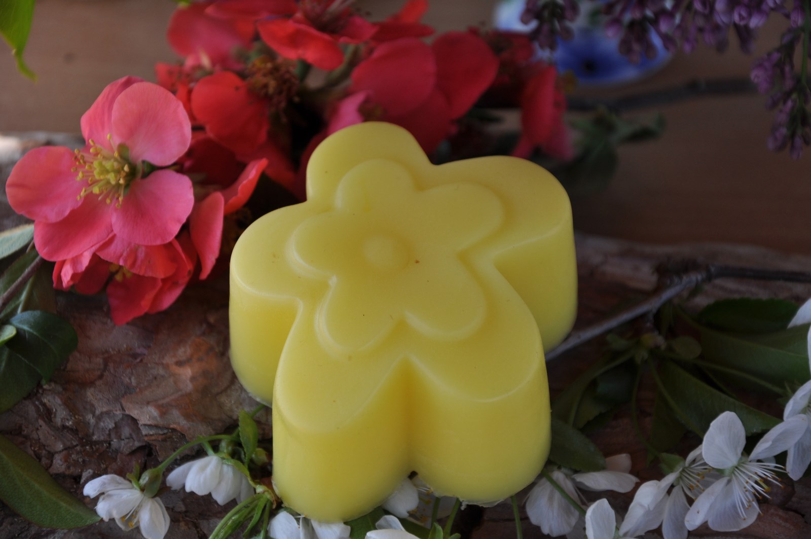 Our soaps in the flower boutique Fiore